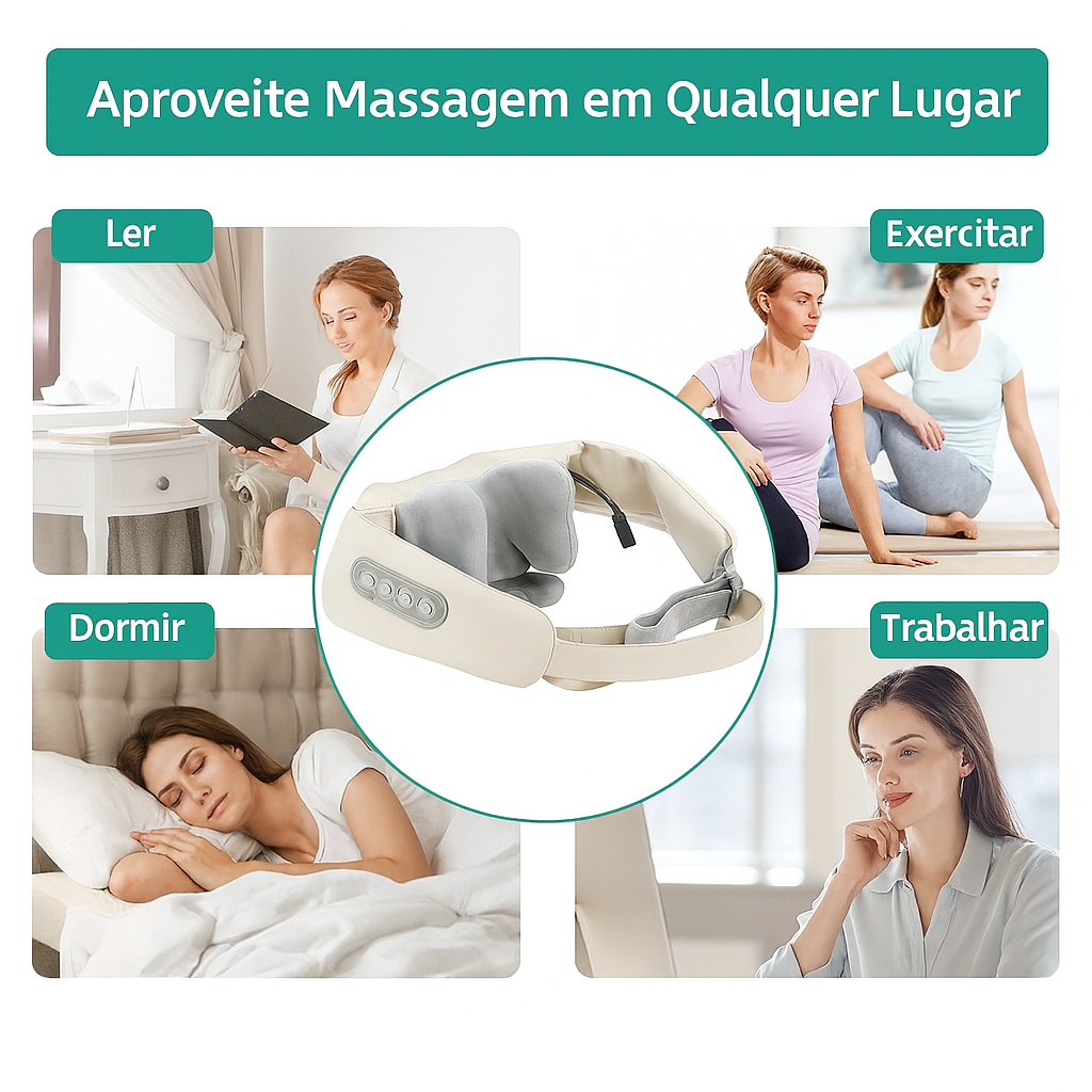 Kit RelaxaFit™- Massageador + pomada para dores