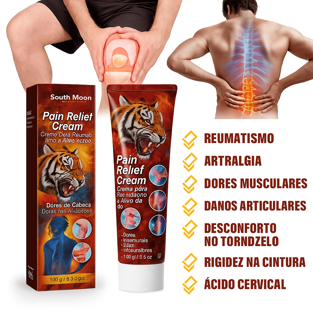 Kit RelaxaFit™- Massageador + pomada para dores