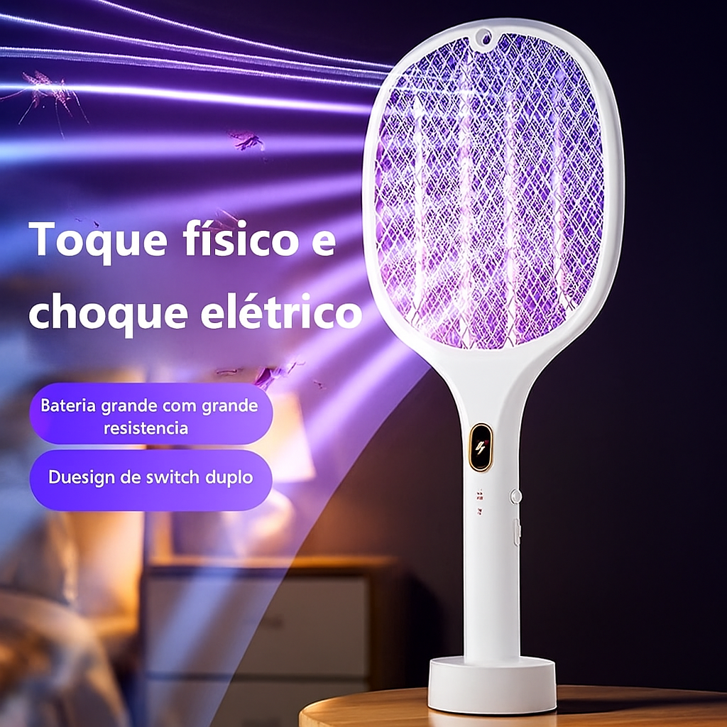 MosqKill™ – Raquete mata insetos