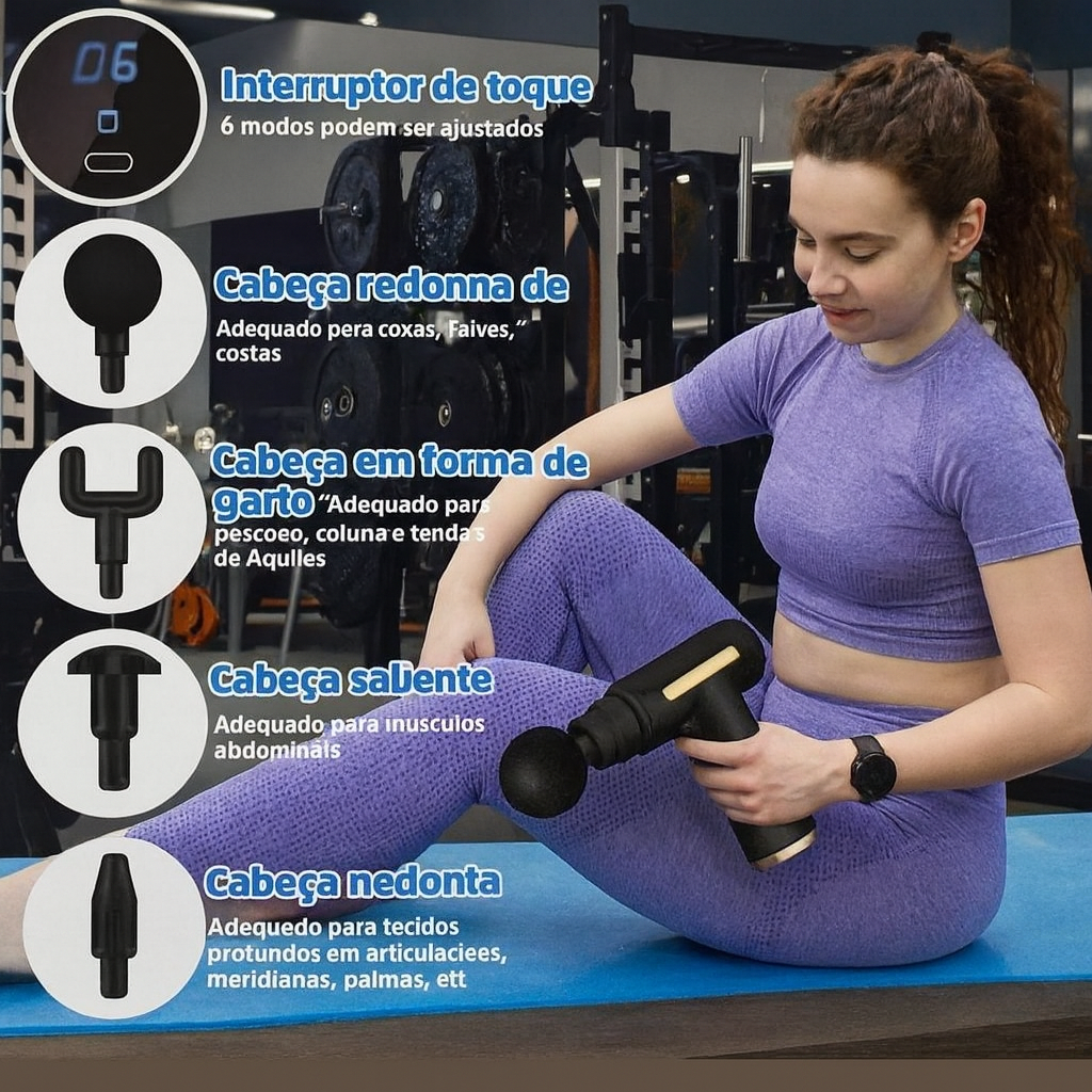Kit RelaxaFit™- Massageador + Pomada