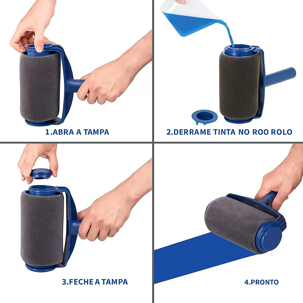 PintMax™– Rolo de Pintura Inteligente