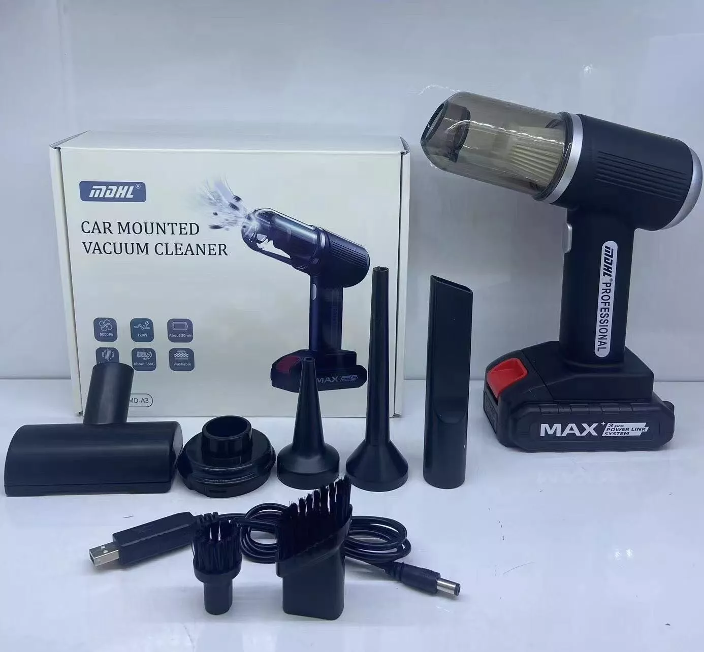 Powermax™- Aspirador de pó portátil 3 em 1