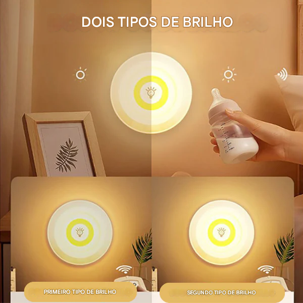 Luminix – Luz LED sem fio[ Conjunto de 3 units]