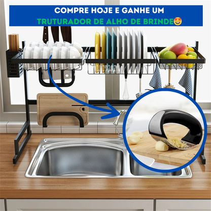 SpacesMax- Organizador de Pratos Moderno + BRINDE!