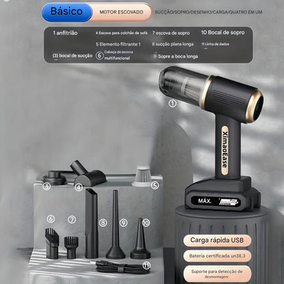 Powermax™- Aspirador de pó portátil 3 em 1