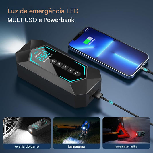 Turbo Air- Compressor de Ar[Sem Jumper]