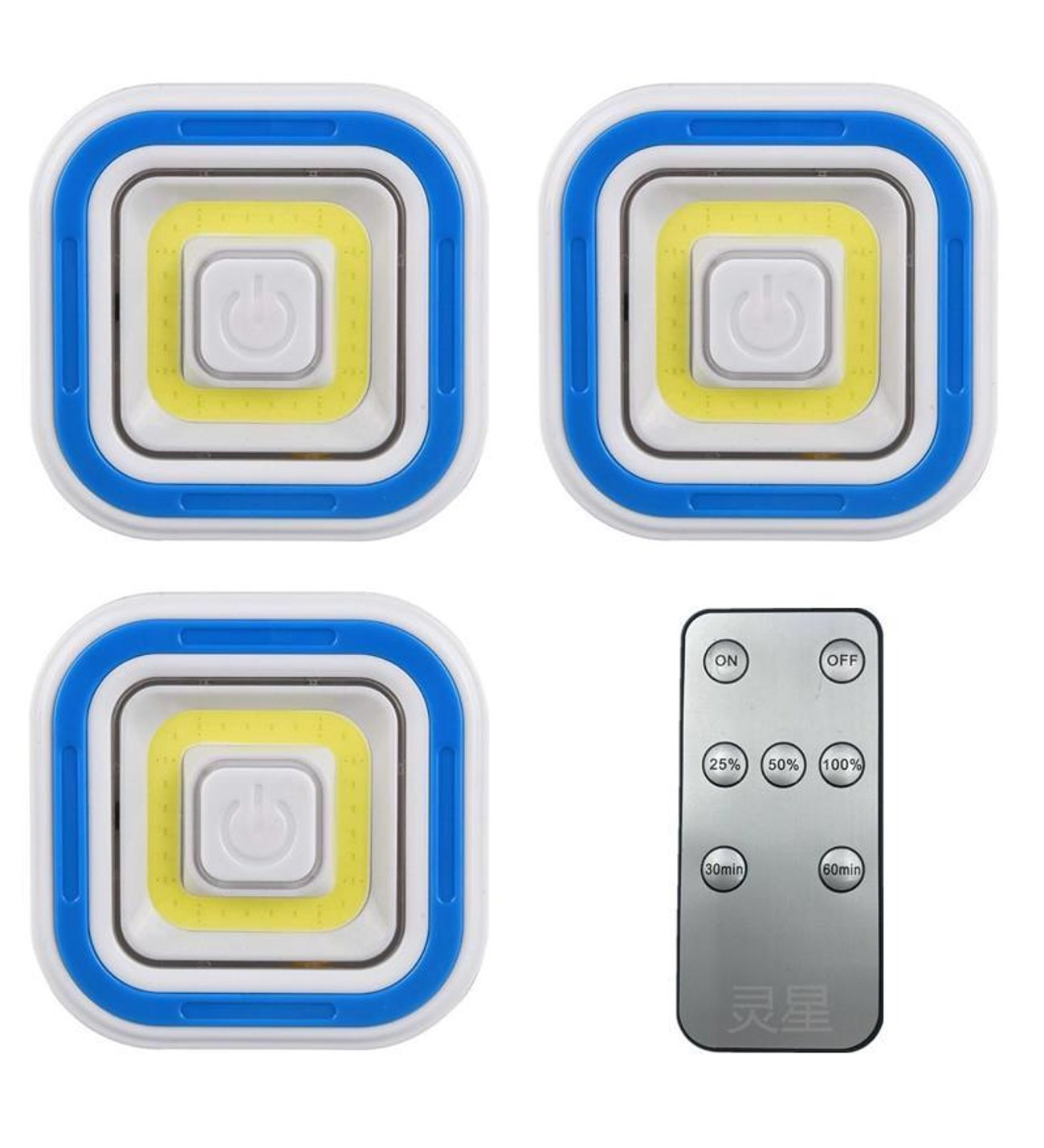 Luminix – Luz LED sem fio[ Conjunto de 3 units]