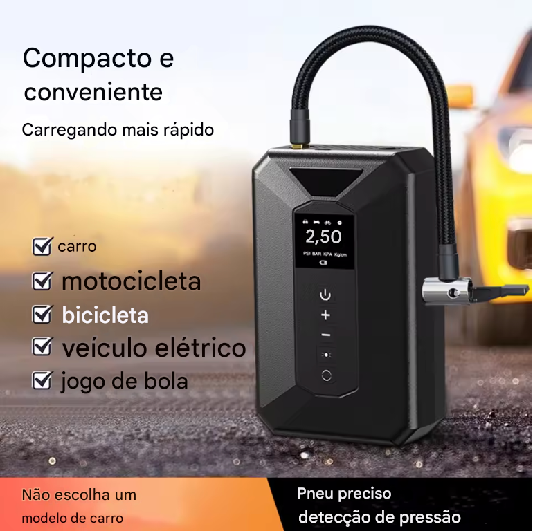 Turbo Air- Compressor de Ar[Sem Jumper]